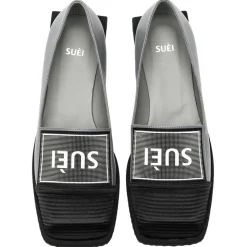 Suèi - Loafers With Patch and Squared Heels - Handmade in Italy - Luxury Exclusive Collection - Avvenice
