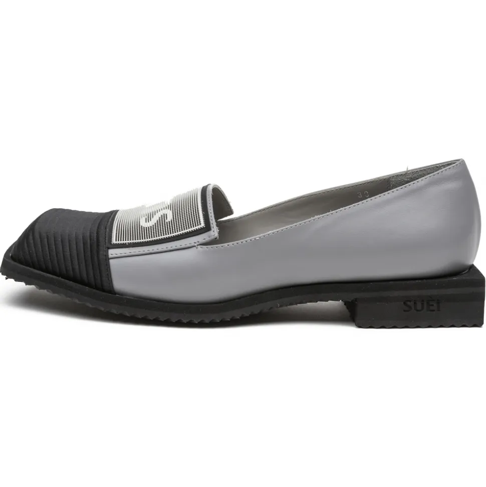 Suèi - Loafers With Patch and Squared Heels - Handmade in Italy - Luxury Exclusive Collection - Avvenice