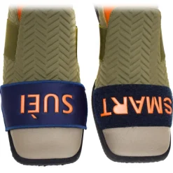 Suèi - Loafers with Velcro Smart / Suèi - Orange - Beige - Handmade in Italy - Luxury Exclusive Collection - Avvenice