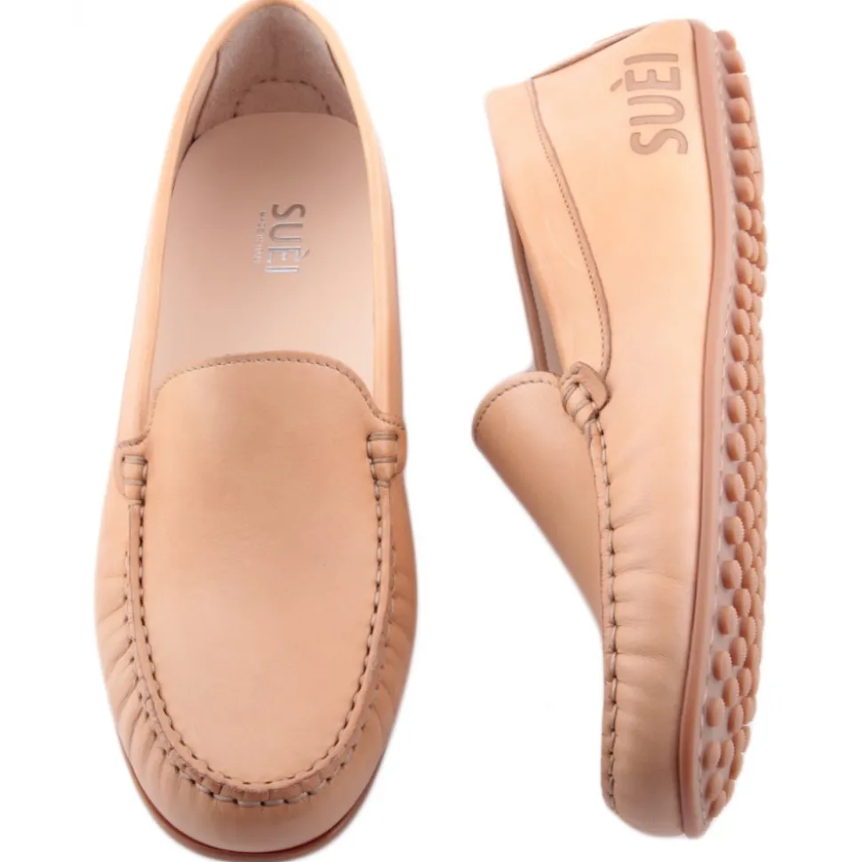 Suèi - Moccasins Colour Cappuccino - Handmade in Italy - Luxury Exclusive Collection - Avvenice