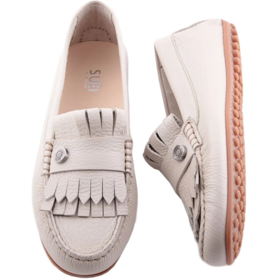 Suèi - Moccasins With Fringe - Handmade in Italy - Luxury Exclusive Collection - Avvenice