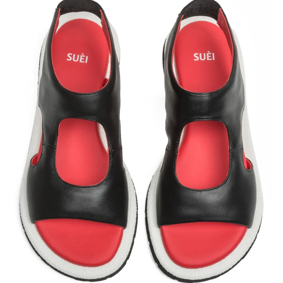 Suèi - Sandals in Padded Nappa - Handmade in Italy - Luxury Exclusive Collection - Avvenice