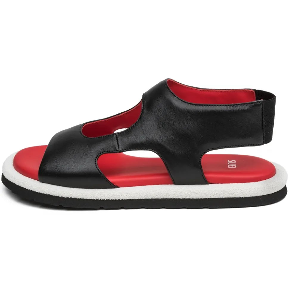 Suèi - Sandals in Padded Nappa - Handmade in Italy - Luxury Exclusive Collection - Avvenice