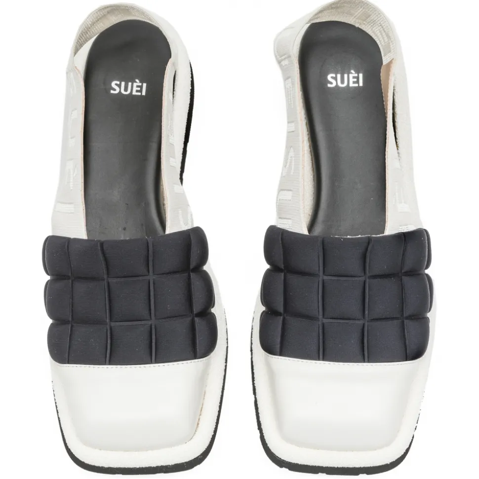 Suèi - Slingback With Squared Toe - Handmade in Italy - Luxury Exclusive Collection - Avvenice