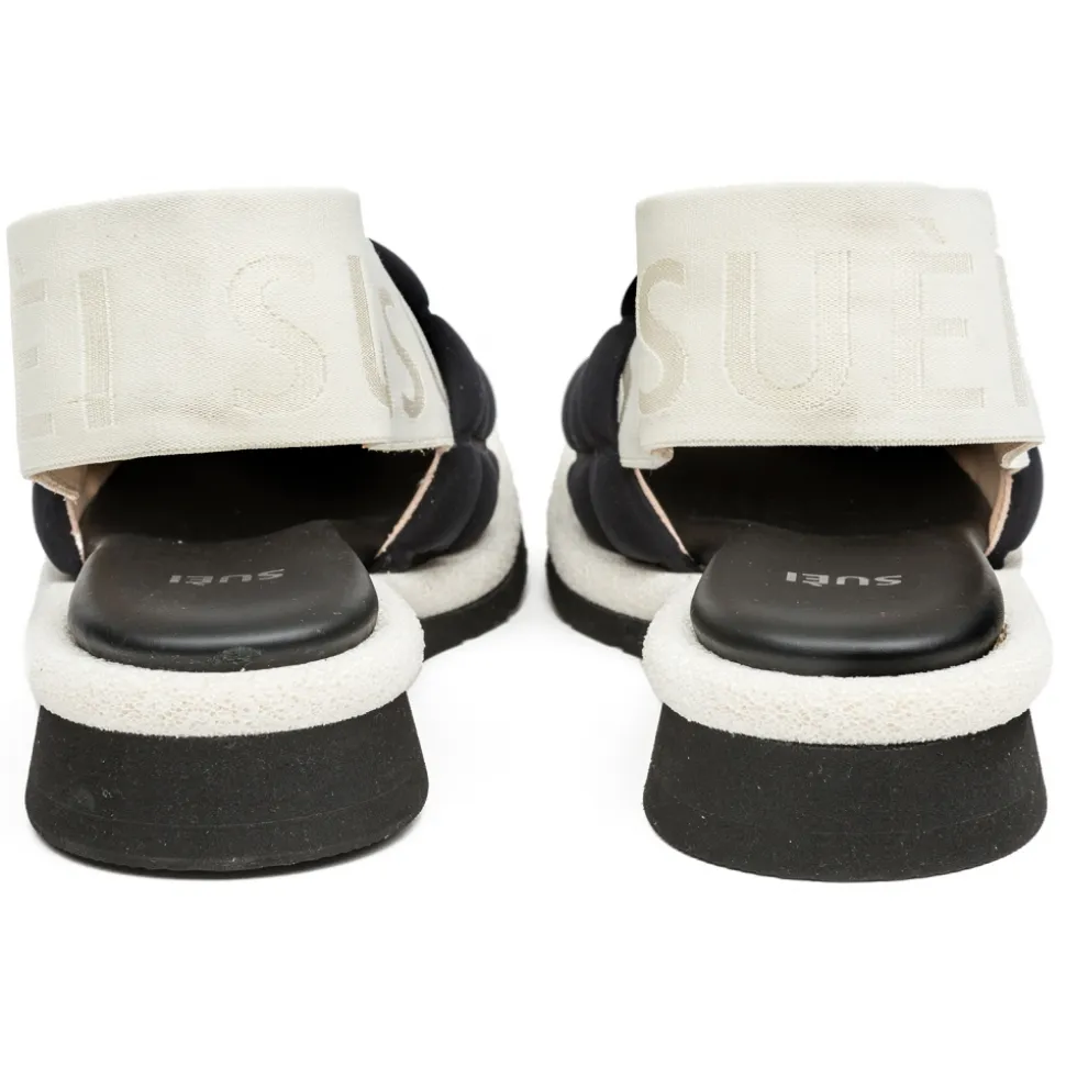 Suèi - Slingback With Squared Toe - Handmade in Italy - Luxury Exclusive Collection - Avvenice