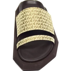 Suèi - Slippers of Bi-color Jacquard - Handmade in Italy - Luxury Exclusive Collection - Avvenice