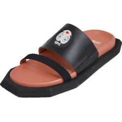 Suèi - Slippers With Patch Face Suèi - Handmade in Italy - Luxury Exclusive Collection - Avvenice