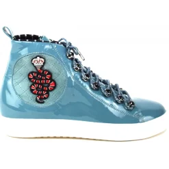 Suèi - Sneakers with Patch Snake - Handmade in Italy - Luxury Exclusive Collection - Avvenice