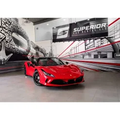 Superior Car Rental - Ferrari F8 Spider - Red - Exclusive Luxury Rent - Avvenice