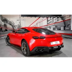 Superior Car Rental - Ferrari Roma - Red - Exclusive Luxury Rent - Avvenice