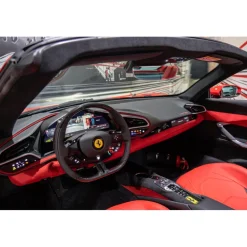 Superior Car Rental - Ferrari 296 GTS - Red - Exclusive Luxury Rent - Avvenice
