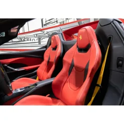 Superior Car Rental - Ferrari 296 GTS - Red - Exclusive Luxury Rent - Avvenice