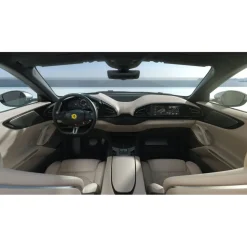 Superior Car Rental - Ferrari Purosangue - White - Exclusive Luxury Rent - Avvenice