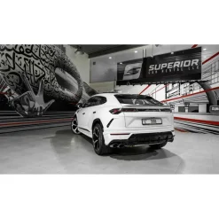 Superior Car Rental - Lamborghini Urus - White - Exclusive Luxury Rent - Avvenice