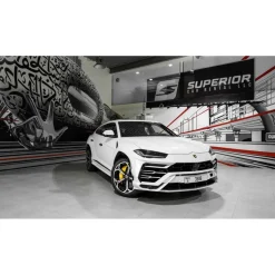 Superior Car Rental - Lamborghini Urus - White - Exclusive Luxury Rent - Avvenice