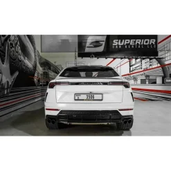 Superior Car Rental - Lamborghini Urus - White - Exclusive Luxury Rent - Avvenice