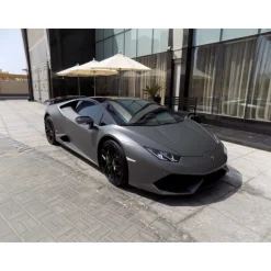 Superior Car Rental - Lamborghini Huracan Coupe - Grey - Exclusive Luxury Rent - Avvenice