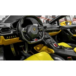 Superior Car Rental - Lamborghini Huracan Spider - Yellow - Exclusive Luxury Rent - Avvenice