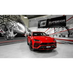 Superior Car Rental - Lamborghini Urus - Red - Exclusive Luxury Rent - Avvenice