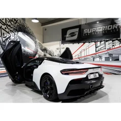 Superior Car Rental - Maserati MC20 - White - Exclusive Luxury Rent - Avvenice