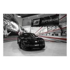 Superior Car Rental - Porsche Taycan Turbo - Exclusive Luxury Rent - Avvenice