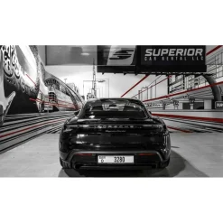 Superior Car Rental - Porsche Taycan Turbo - Exclusive Luxury Rent - Avvenice