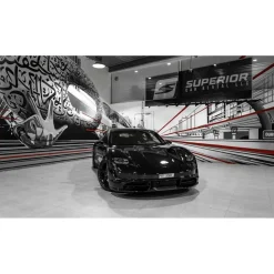 Superior Car Rental - Porsche Taycan Turbo - Exclusive Luxury Rent - Avvenice