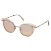 Swarovski - Swarovski Sunglasses - SK0169 - 72G - Peach - Sunglasses - Swarovski Eyewear - Avvenice
