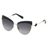 Swarovski - Swarovski Sunglasses - SK0220-05B - Black - Sunglasses - Swarovski Eyewear - Avvenice