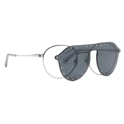 Swarovski - Swarovski Sunglasses with Click-on Mask - SK0275-H 52016 - Gray - Sunglasses - Swarovski Eyewear - Avvenice