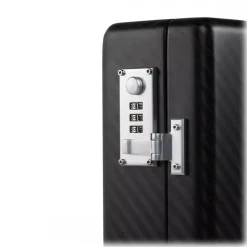 TecknoMonster - Amaya L - Business Case - Briefcase in Carbon Fiber - Black - Luxury Collection - Avvenice