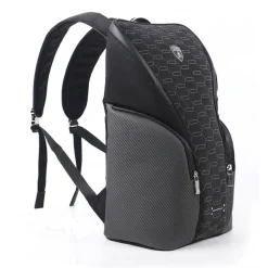 TecknoMonster - Automobili Lamborghini - Zangolo Backpack in Carbon Fiber and Alcantara® - Black Carpet Collection - Avvenice
