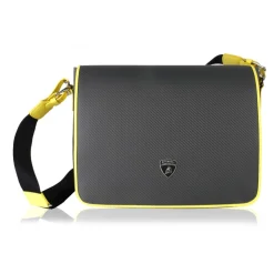 TecknoMonster - Automobili Lamborghini - Ippolita Automobili Lamborghini - Aeronautical Carbon Fibre Boston Bag - Avvenice