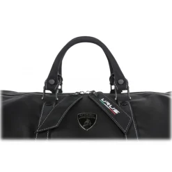 TecknoMonster - Automobili Lamborghini - Urus Bag in Carbon Fiber and Alcantara® - Black Carpet Collection - Avvenice