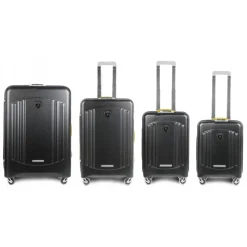 TecknoMonster - Automobili Lamborghini - Bynomio Automobili Lamborghini Small - Aeronautical Carbon Fibre Trolley Suitcase - Avvenice