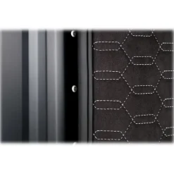 TecknoMonster - Automobili Lamborghini - Trolley - Kronos Titanium and Alcantara® Wheeled Suitcase - Black Carpet Collection - Avvenice