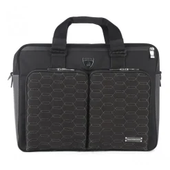 TecknoMonster - Automobili Lamborghini - Surcloud Bag in Carbon Fiber and Alcantara® - Black Carpet Collection - Avvenice