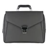 TecknoMonster - Avia Slim - Business Bag in Aeronautical and Leather Carbon Fiber - Luxury - Handmade in Italy - Avvenice