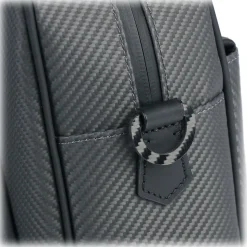 TecknoMonster - Avionika - Business Bag in Aeronautical and Leather Carbon Fiber - Luxury - Handmade in Italy - Avvenice