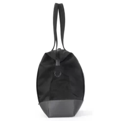 TecknoMonster - Borzy S Bag in Carbon Fiber and Alcantara® - Black Carpet Collection - Avvenice