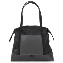 TecknoMonster - Borzy S Bag in Carbon Fiber and Alcantara® - Black Carpet Collection - Avvenice