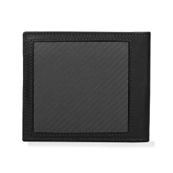TecknoMonster - Coin Wallet - Aeronautical and Leather Carbon Fiber Wallet - Luxury - Handmade in Italy - Avvenice