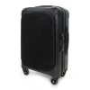 TecknoMonster - Davis Kripto Laggage Cabin L Flap in Carbon Fiber - Aeronautical Carbon Trolley Suitcase - Avvenice