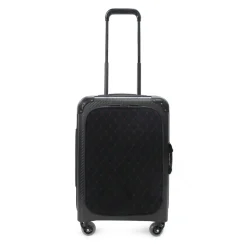 TecknoMonster - Davis Kripto Laggage Cabin L Flap in Carbon Fiber - Aeronautical Carbon Trolley Suitcase - Avvenice