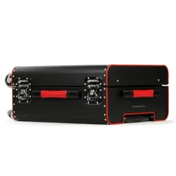 TecknoMonster - Kronos L TecknoMonster - Black - Aeronautical Titanium Trolley Suitcase - Avvenice