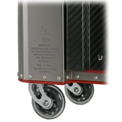 TecknoMonster - Kronos M TecknoMonster - Aeronautical Titanium Trolley Suitcase - Avvenice