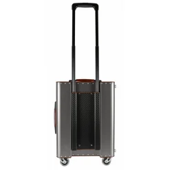 TecknoMonster - Kronos M TecknoMonster - Aeronautical Titanium Trolley Suitcase - Avvenice