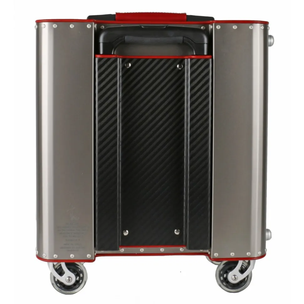 TecknoMonster - Kronos S TecknoMonster - Aeronautical Titanium Trolley Suitcase - Avvenice