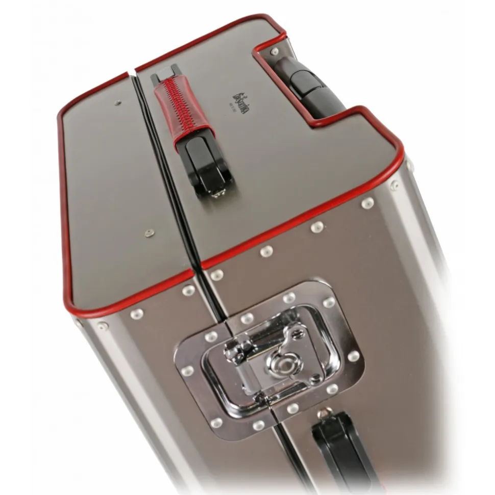 TecknoMonster - Kronos S TecknoMonster - Aeronautical Titanium Trolley Suitcase - Avvenice