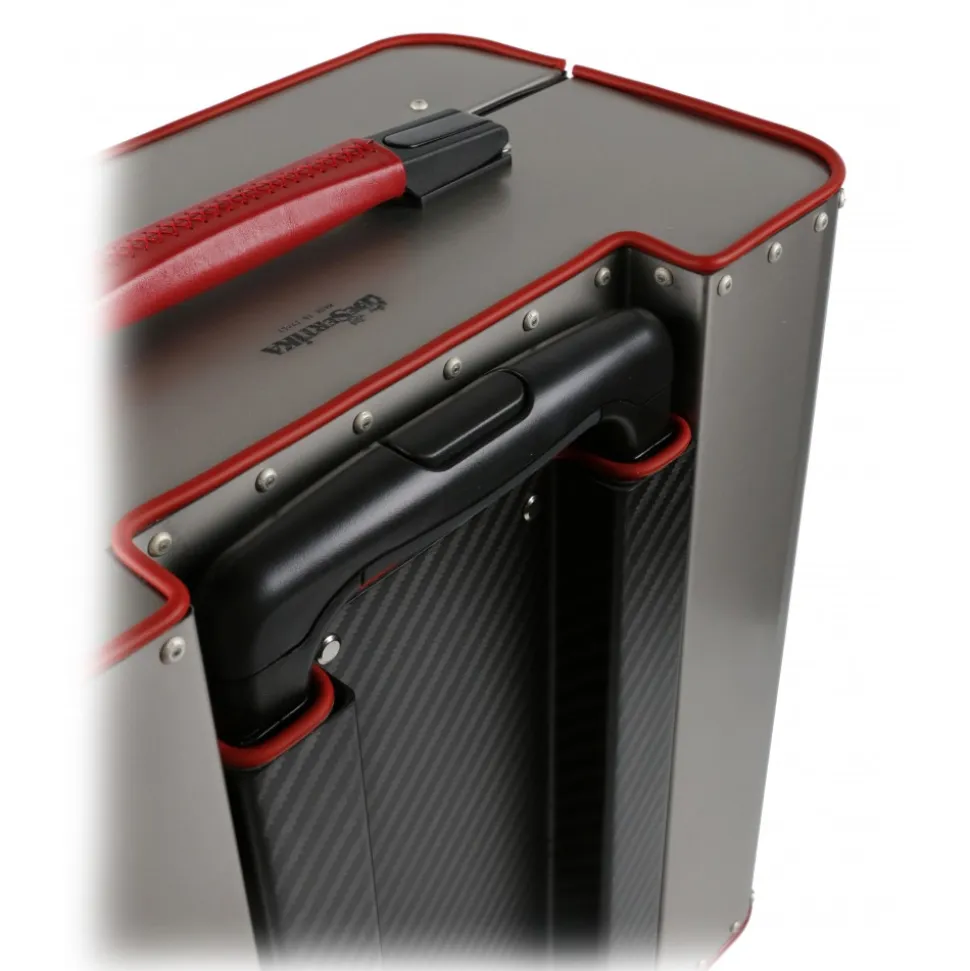 TecknoMonster - Kronos S TecknoMonster - Aeronautical Titanium Trolley Suitcase - Avvenice